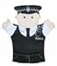 Toys : Flat Glove Puppet - Policeman