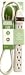 Coleman Cable 04617 6-Outlet Surge Protector with 4-Feet Cord