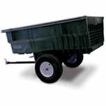 Rubbermaid Commercial Tractor Cart - 15cu ft - Black