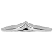 Contours Band Ring In 18 Carat White Gold