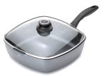 Covered Square Chicken Fry/Saute Pan 11"x11"