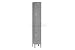 Capital Locker Double Tier 12x15x36 2 Door Assembled Gray