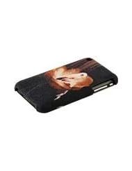 Painted iPhone 3G / 3GS Clip On Case - Genuine Stingray Skin Leather