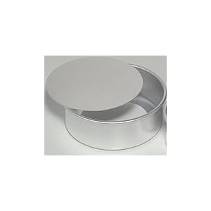 Ateco Round Cake Pan with Removable Bottom, 8 x 3 Inch by Ateco