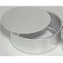Ateco Round Cake Pan with Removable Bottom, 8 x 3 Inch