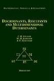 Discriminants, Resultants, and Multidimensional Determinants (Mathematics: Theory & Applications)