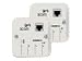 3COM 3CNJ205 IntelliJack Switch NJ205. Four RJ-45 Fast Ethernet; one RJ-45 pass-throu...