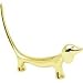 dachshund1 - Swissco Ring Holder Dachshund Gold Tone