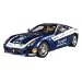 マテル 1/18スケール フェラーリ 599GTB フィオラノ Panamerican エリートシリーズ ブルーメタリック