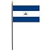 Nicaragua Government Miniature Flag