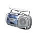 COBY CX-144 Portable AM/FM Cassette Player/Recorder
