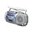 COBY CX-144 Portable AM/FM Cassette Player/Recorder