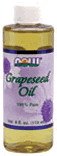 Grapeseed Oil ( 4 Oz ) NOW Foods