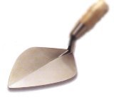 Rose Sewer Trowel with 5 inch wood handle standard shank