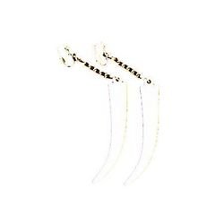 EARRINGS SABRE TOOTH