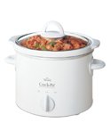 Rival 50301W, 3 quart, round slow cooker/crock pot.