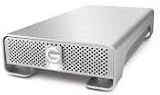 G-Tech G-DRIVE Q - Hard drive - 1 TB - external - FireWire / FireWire 800 / Hi-Speed USB / eSATA - 7200 rpm - titanium