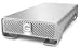 G-Tech G-DRIVE Q - Hard drive - 1 TB - external - FireWire / FireWire 800 / Hi-Speed USB / eSATA - 7200 rpm - titanium