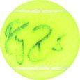 ROGER FEDERER autographed SIGNED tennis ball !