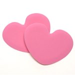 Foot Petals Heart Shaped Tip Toes - Rose