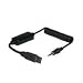 Microvision - USB cable - 4 pin USB Type A (M) - coiled