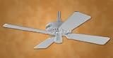 Hunter 23827WH Original Classic 42 Fan - White Cast Iron Ceiling Fan 42 - FREE SHIPPING