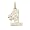 #1 Mom Charm - 10K Yellow Gold