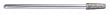 DIAMOND POINT 3/32" SHANK FLAT END TAPER 2.5MM