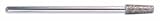 DIAMOND POINT 3/32 SHANK FLAT END TAPER 2.5MM