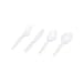 Plastic Medium-Weight Spoons, White, Box Of 100