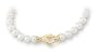 14kt. Gold, Freshwater Pearl Bracelet with Heart Clasp