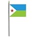 Republic of Djibouti Miniature Flag