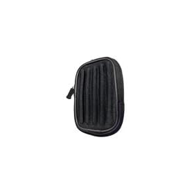 Click here to buy Stripe Digital Camera Bag (Black) for Toshiba camera by CellularFactory.