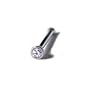 Diamond nose bone in 14 karat NICKEL FREE white gold