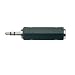 Electronics : Adaptor 3.5mm stereo plug to 6.3mm mono socket