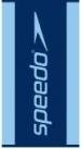 Speedo Logo Woven Towel Blue