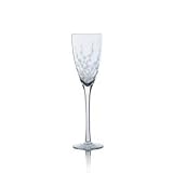 Mikasa Celebrations Cherry Blossom 8-Ounce Clear Flute Glass