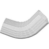 3 x 4 Type A White Downspout Elbow
