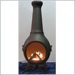 Blue Rooster Prairie Style Chiminea Outdoor Fireplace in Charcoal