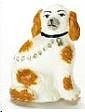 Dollhouse Miniature Set of Staffordshire Dogs