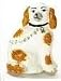 Dollhouse Miniature Set of Staffordshire Dogs Image