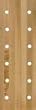 Maple Pegboard Climbers - 12" W x 36" T, 12 Hole - Gym Equipment