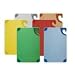 San Jamar CBG182412 Saf-T-Grip Co-Polymer Standard Size Cutting Board, 24" Length x 18" Width x 1/2" Thick, Red