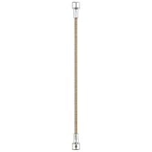 Flexible Shaft, 6" Overall Length, 1/8" x 1/8" Steel End Couplings, 1/4" Bore Depth