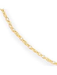 14k Rope Child Chain - 13 Inch - JewelryWeb