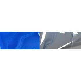 20"h 2 - Sided Background 50ft Roll Mirror Blue/silver