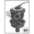Hayward SP71621 Pro Series Vari-Flo Top-Mount Control Valve, Black