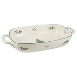 Spode Christmas Tree Handled Bread Basket, 14