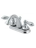 Price Pfister 48-E0BK Catalina Double Handle Centerset Lavatory Faucet, Brushed Nickel