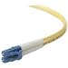 Belkin - Patch cable - LC single mode (M) - LC single mode (M) - 98 ft - fiber optic - 8.3 / 125 micron - yellow Image